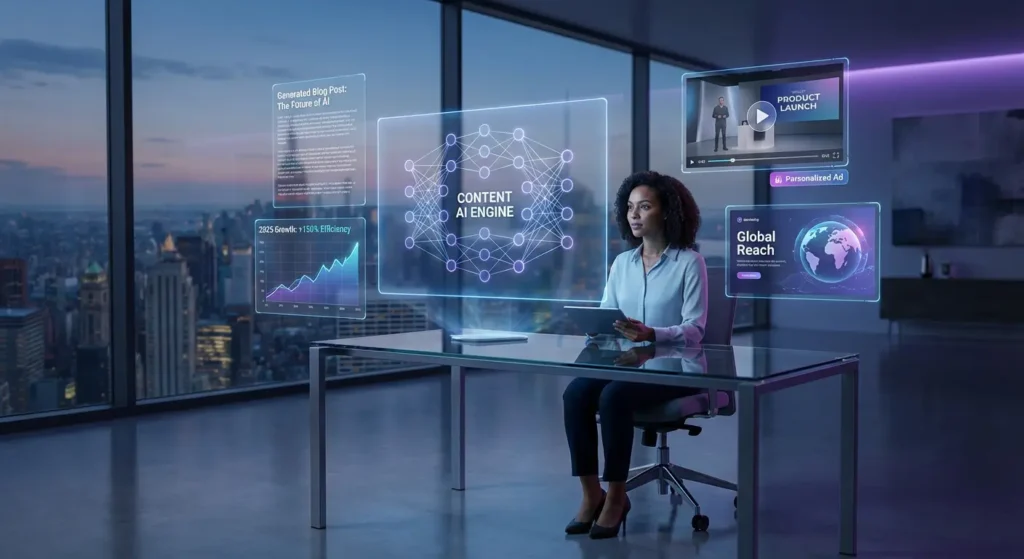 How AI Is Transforming Content Creation in 2025