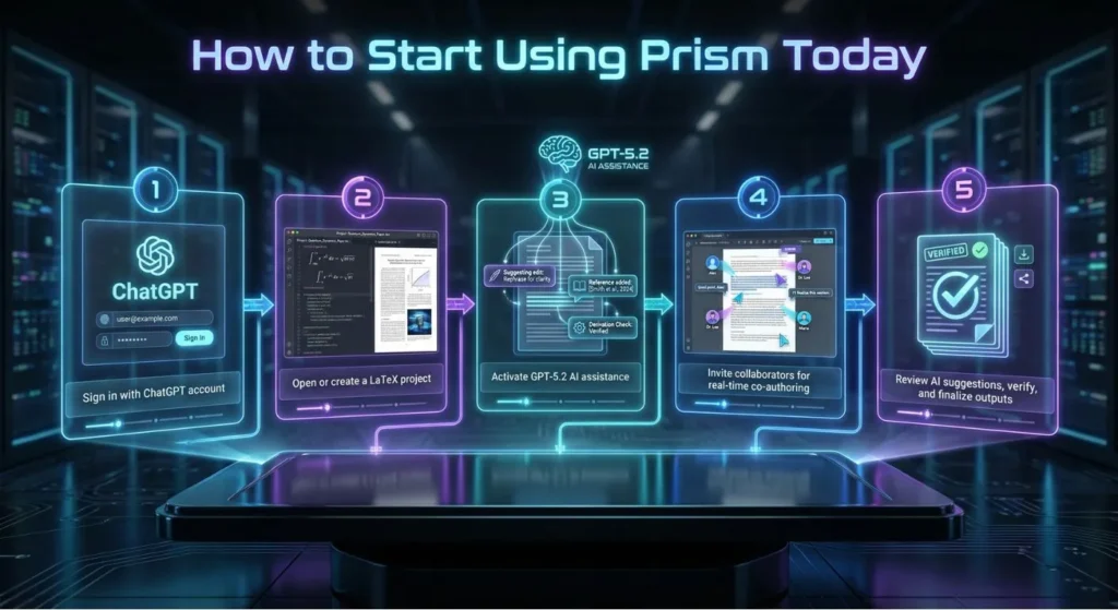 How to start using OpenAI Prism AI workspace