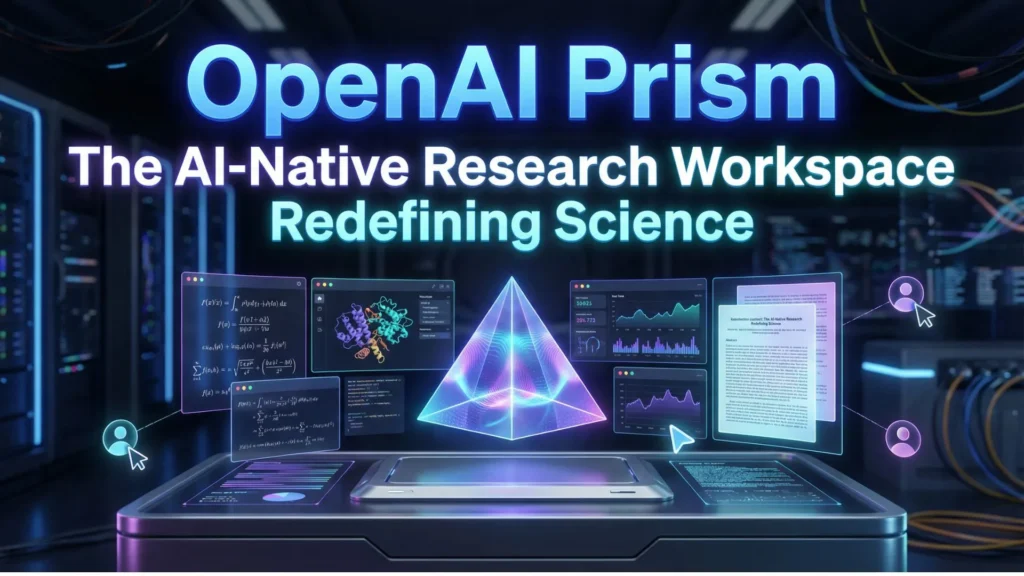 OpenAI Prism The AI-Native Research Workspace Redefining Science