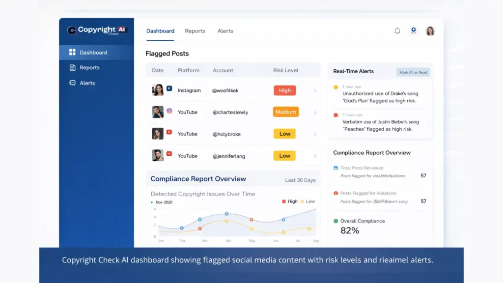 Copyright Check AI - Curating Copyright Risk Detection Tool Artificial Intelligence