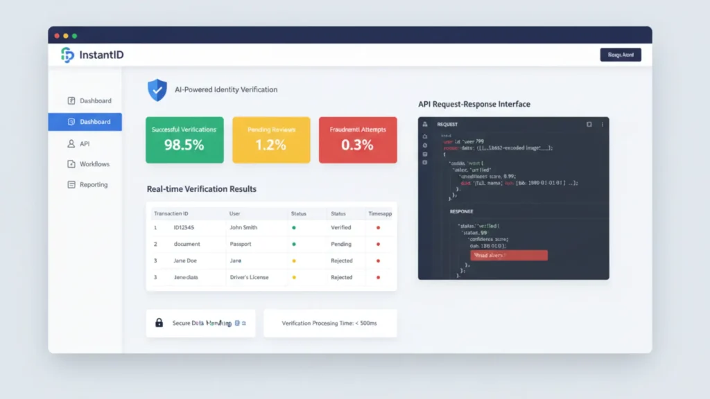 InstantID - Artificial Intelligence-based Instant Identity Check and Recognition