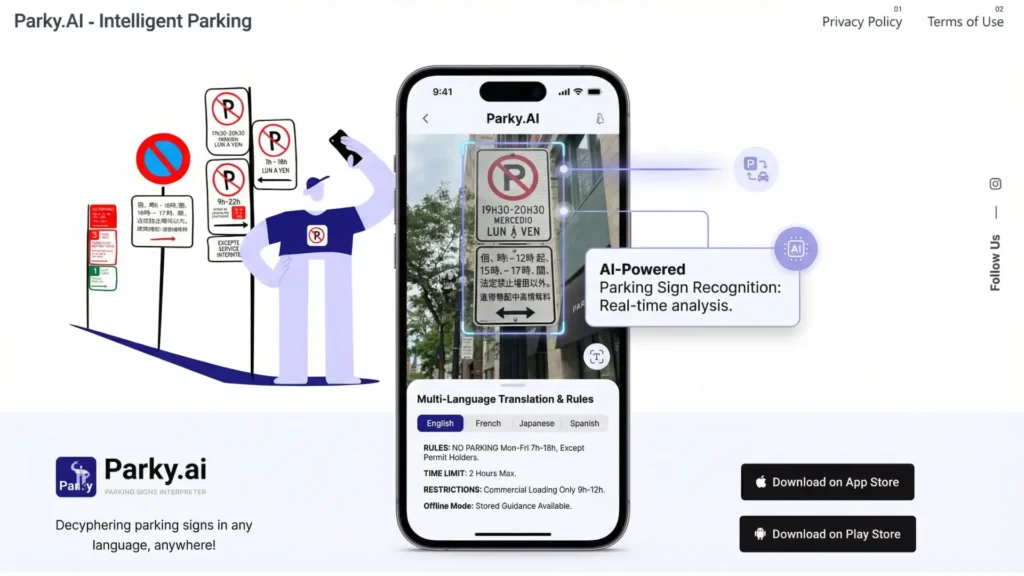 Parky.AI - AI-Based Parking Assistant to smart drivers