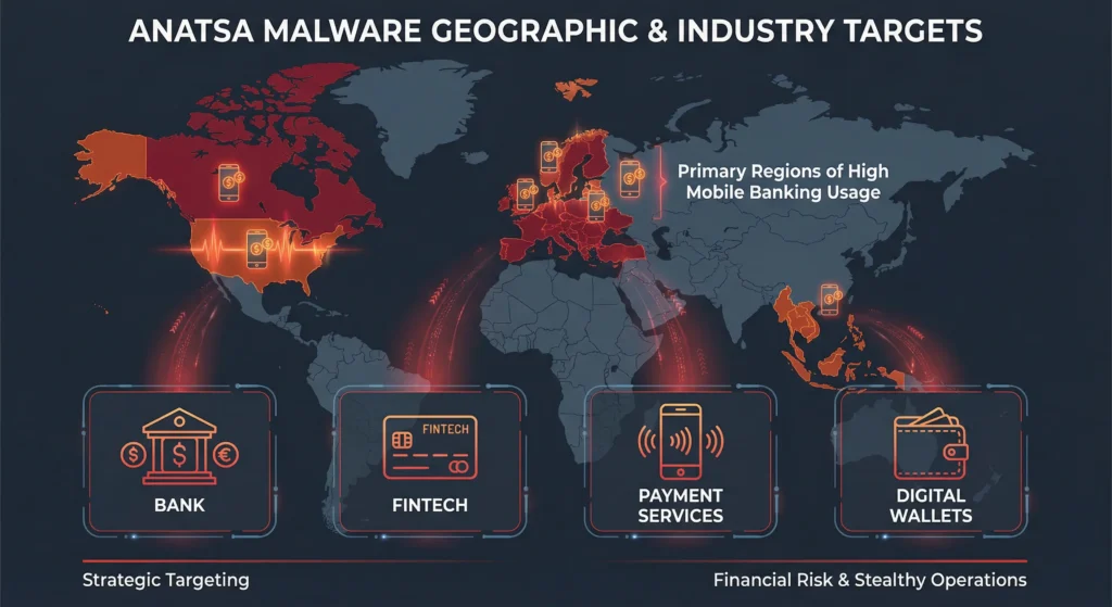 Target Analysis (Geographic) Geographic and Industry Target Analysis of Anatsa Target Analysis (Geographic) Geographic and Industry Target Analysis of Anatsa